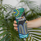 Custom NAIDOC Week 2025 Cowboys Skinny Tumbler Indigenous Art