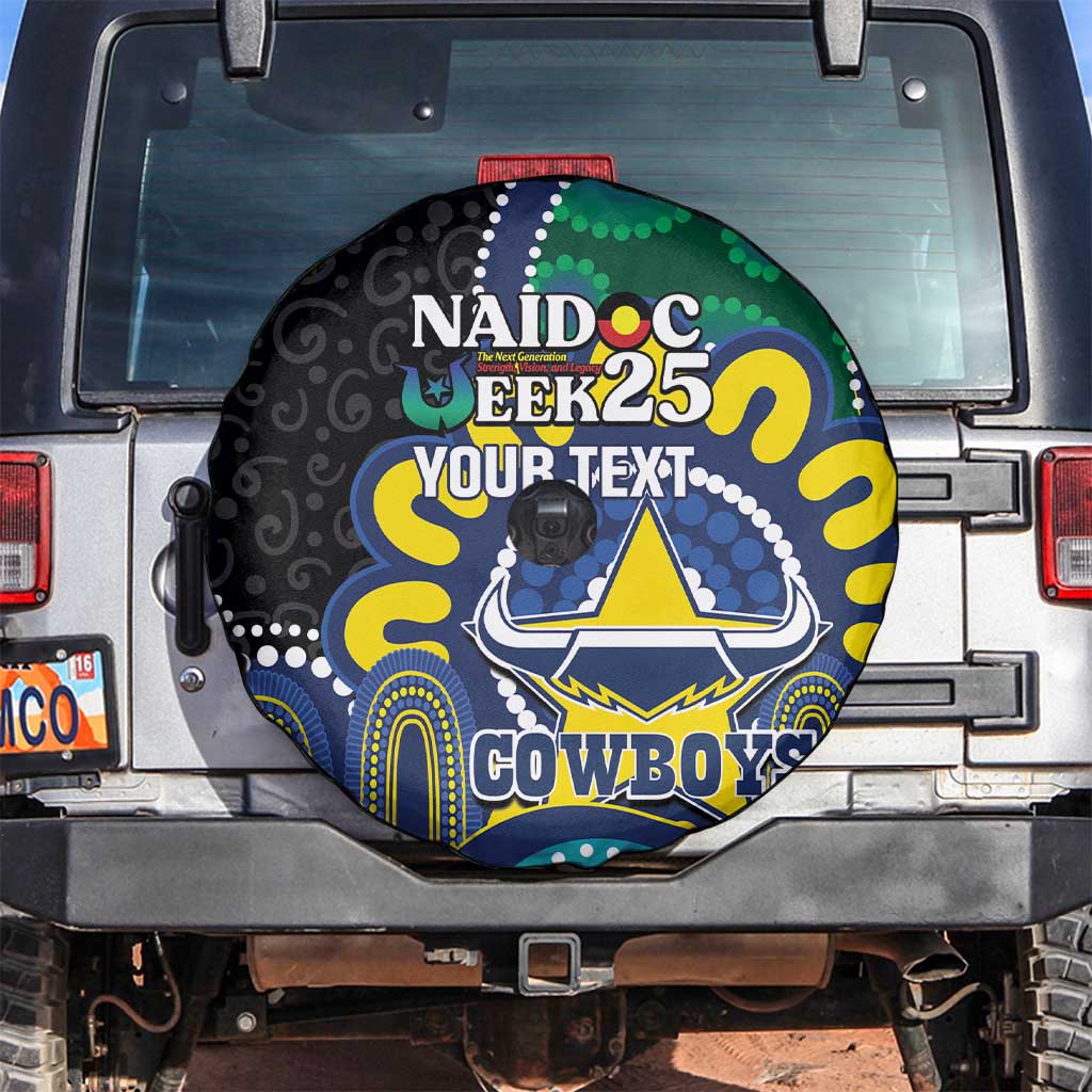 Custom NAIDOC Week 2025 Cowboys Spare Tire Cover Indigenous Art