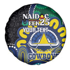 Custom NAIDOC Week 2025 Cowboys Spare Tire Cover Indigenous Art