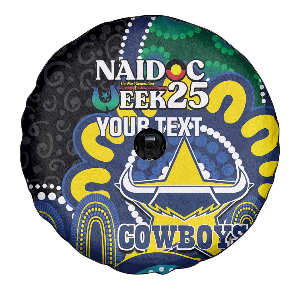 Custom NAIDOC Week 2025 Cowboys Spare Tire Cover Indigenous Art