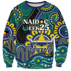 Custom NAIDOC Week 2025 Cowboys Sweatshirt Indigenous Art