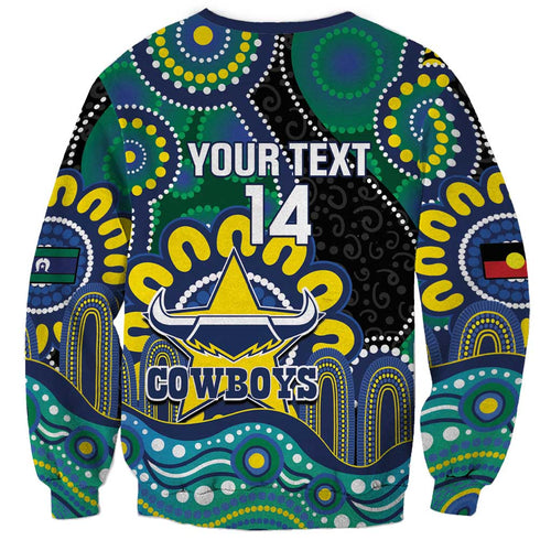 Custom NAIDOC Week 2025 Cowboys Sweatshirt Indigenous Art