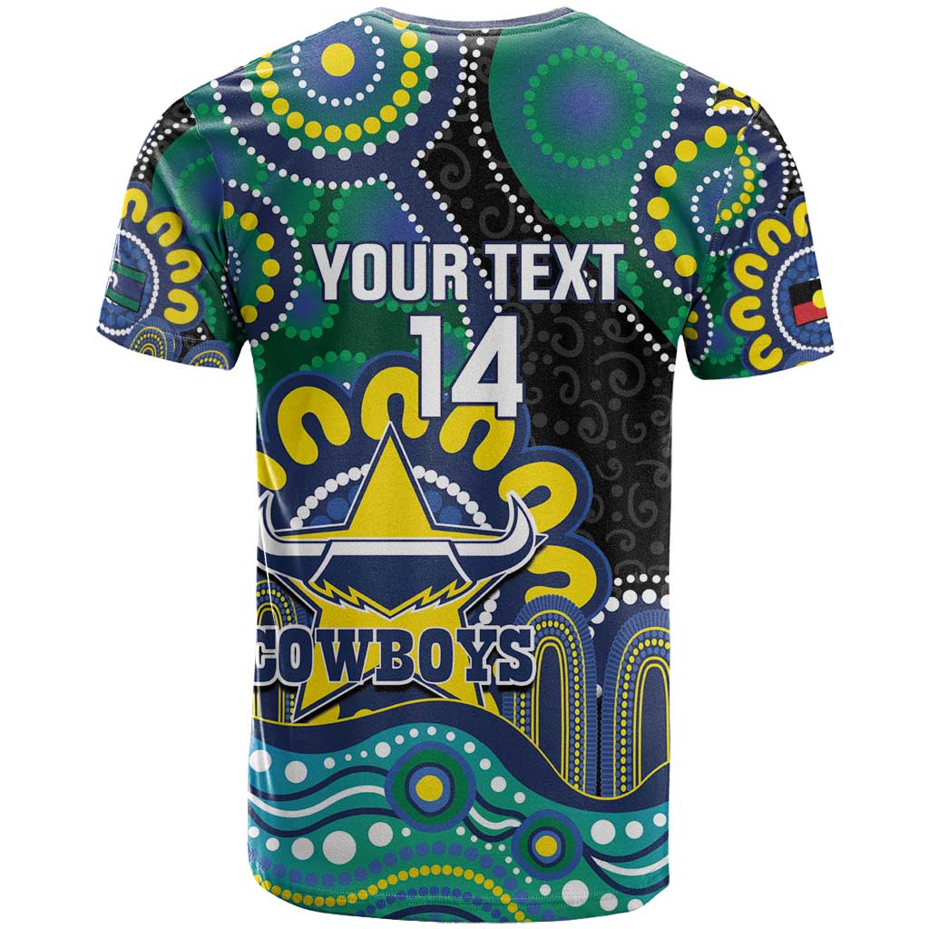 Custom NAIDOC Week 2025 Cowboys T Shirt Indigenous Art