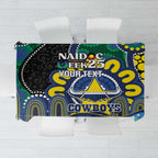 Custom NAIDOC Week 2025 Cowboys Tablecloth Indigenous Art