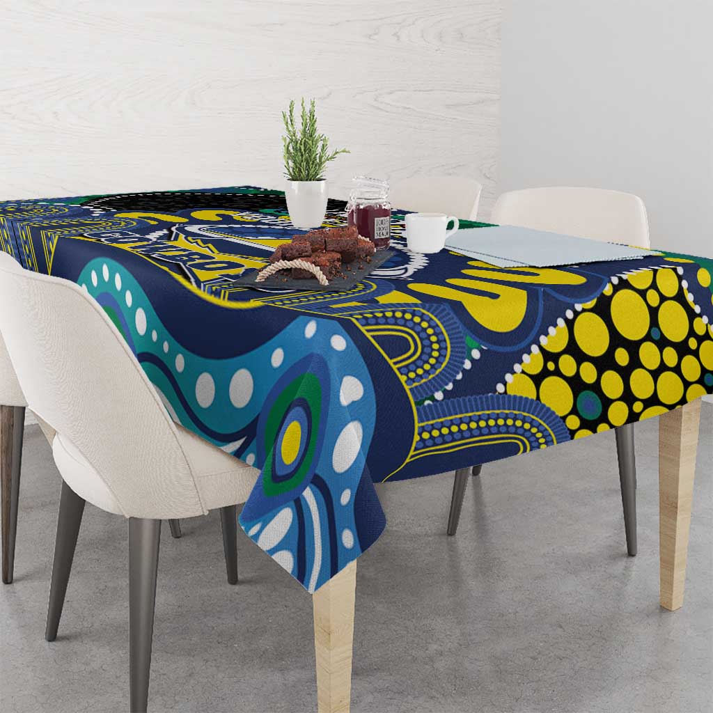 Custom NAIDOC Week 2025 Cowboys Tablecloth Indigenous Art
