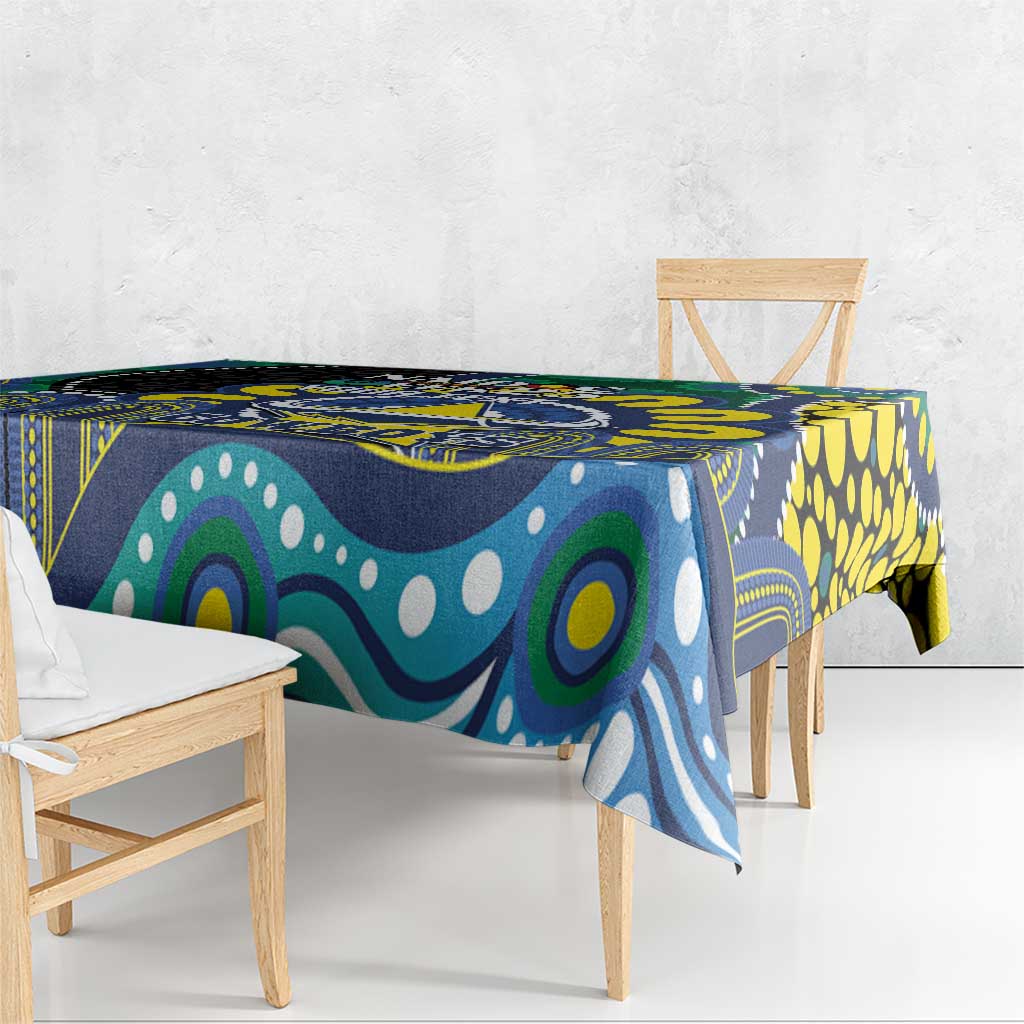 Custom NAIDOC Week 2025 Cowboys Tablecloth Indigenous Art