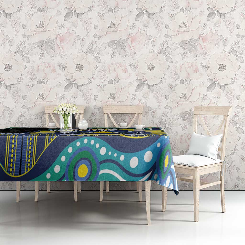 Custom NAIDOC Week 2025 Cowboys Tablecloth Indigenous Art