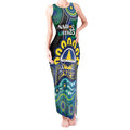 Custom NAIDOC Week 2025 Cowboys Tank Maxi Dress Indigenous Art