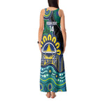 Custom NAIDOC Week 2025 Cowboys Tank Maxi Dress Indigenous Art