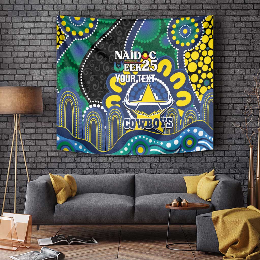 Custom NAIDOC Week 2025 Cowboys Tapestry Indigenous Art