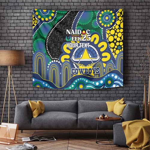 Custom NAIDOC Week 2025 Cowboys Tapestry Indigenous Art