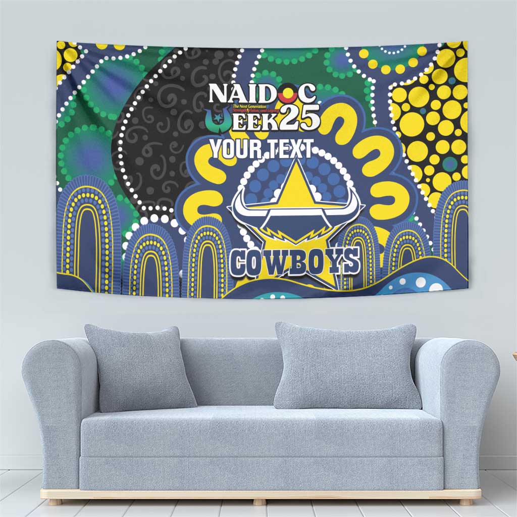 Custom NAIDOC Week 2025 Cowboys Tapestry Indigenous Art