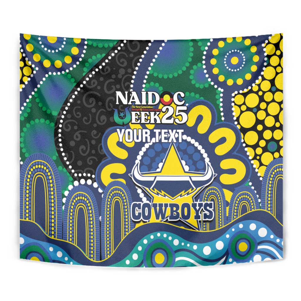 Custom NAIDOC Week 2025 Cowboys Tapestry Indigenous Art