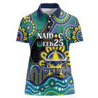 Custom NAIDOC Week 2025 Cowboys Women Polo Shirt Indigenous Art