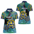 Custom NAIDOC Week 2025 Cowboys Women Polo Shirt Indigenous Art