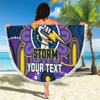 Custom NAIDOC Week 2025 Storm Beach Blanket Melbourne Indigenous Art