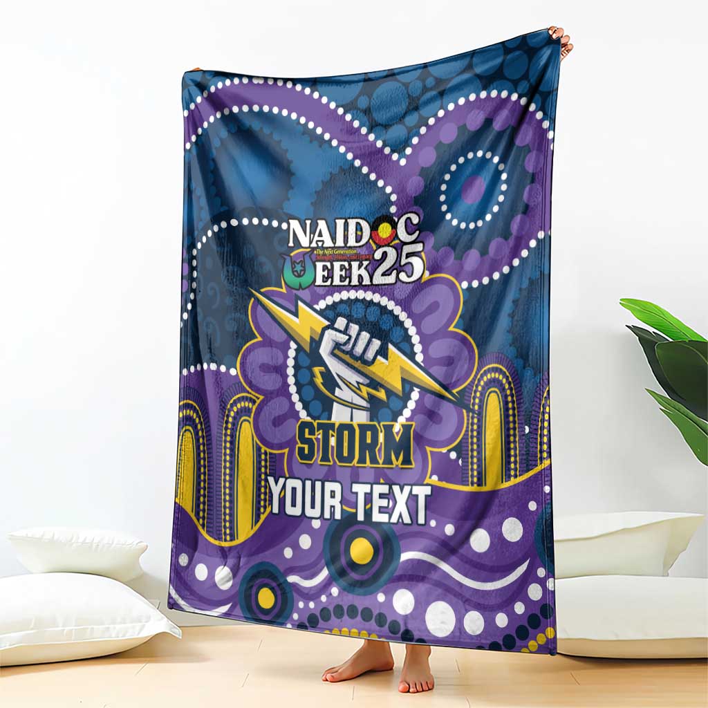 Custom NAIDOC Week 2025 Storm Blanket Melbourne Indigenous Art