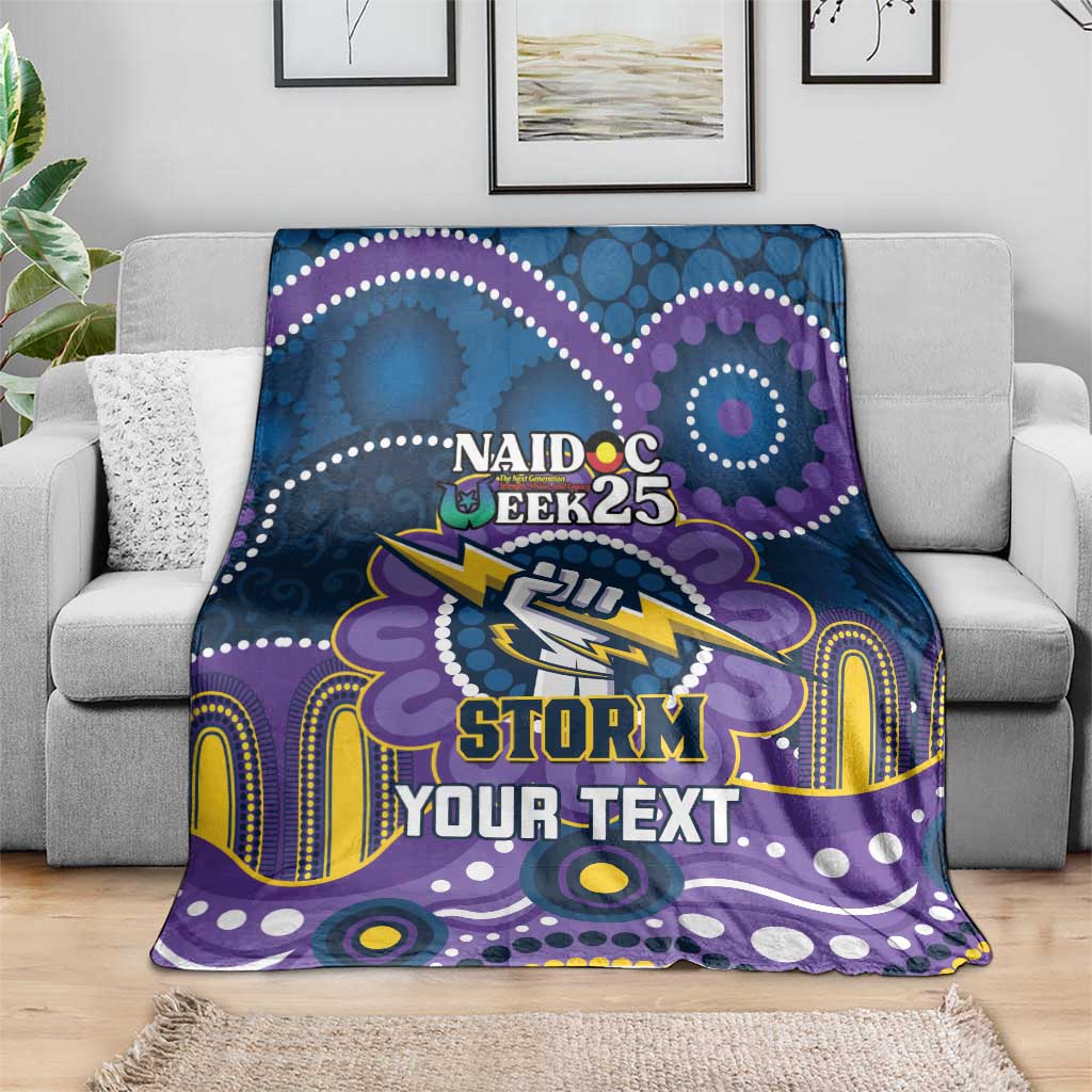 Custom NAIDOC Week 2025 Storm Blanket Melbourne Indigenous Art