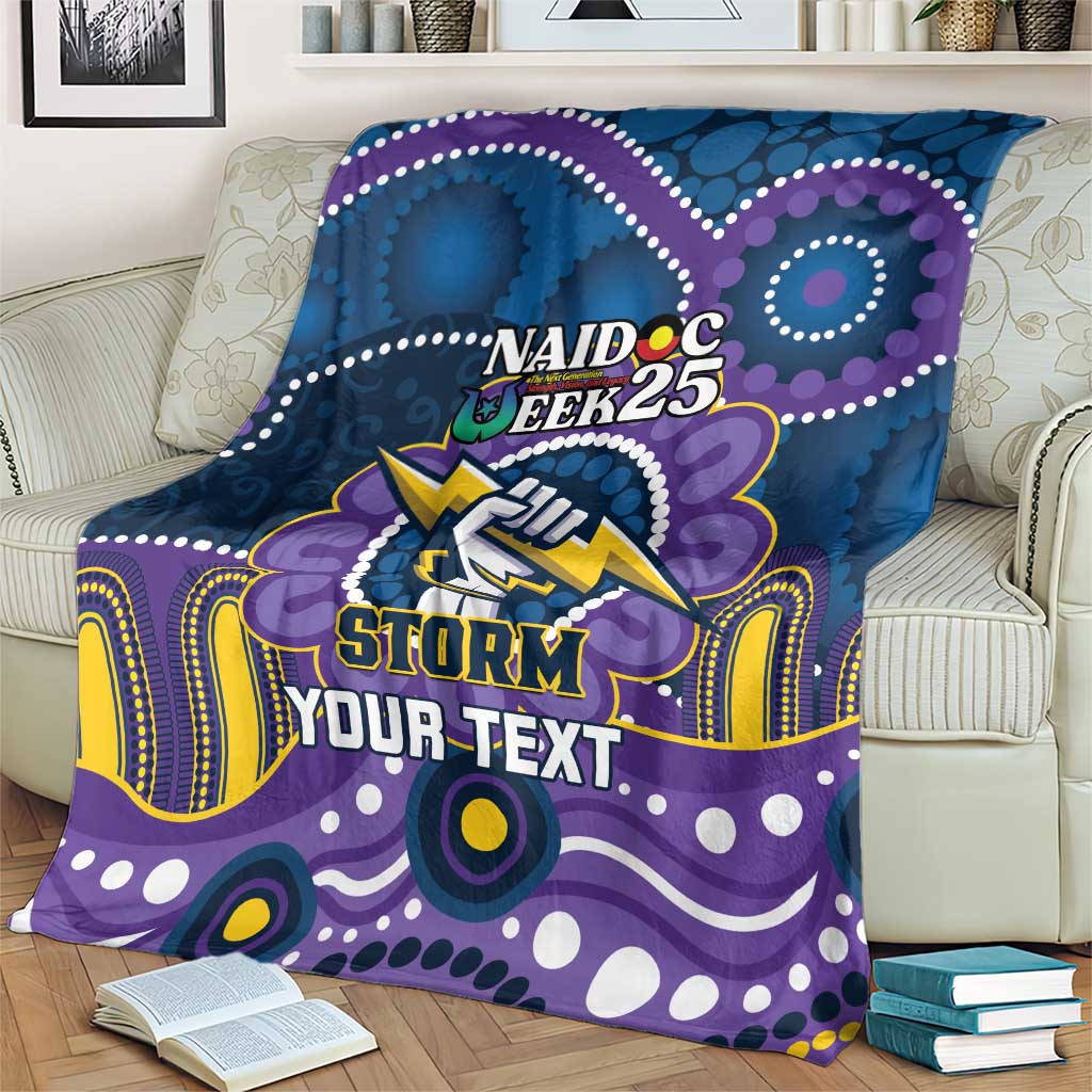 Custom NAIDOC Week 2025 Storm Blanket Melbourne Indigenous Art