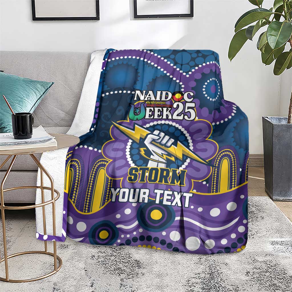 Custom NAIDOC Week 2025 Storm Blanket Melbourne Indigenous Art