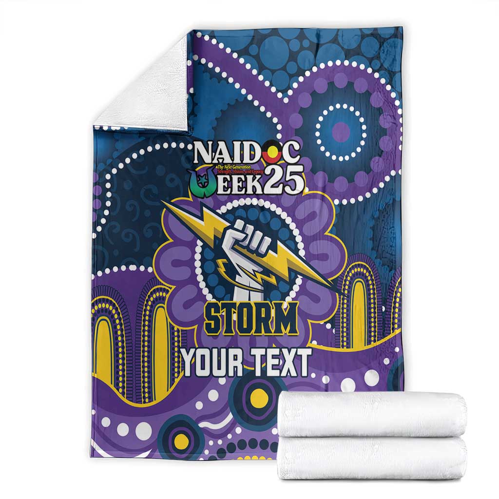 Custom NAIDOC Week 2025 Storm Blanket Melbourne Indigenous Art