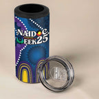 Custom NAIDOC Week 2025 Storm 4 in 1 Can Cooler Tumbler Melbourne Indigenous Art