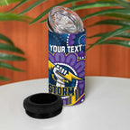 Custom NAIDOC Week 2025 Storm 4 in 1 Can Cooler Tumbler Melbourne Indigenous Art