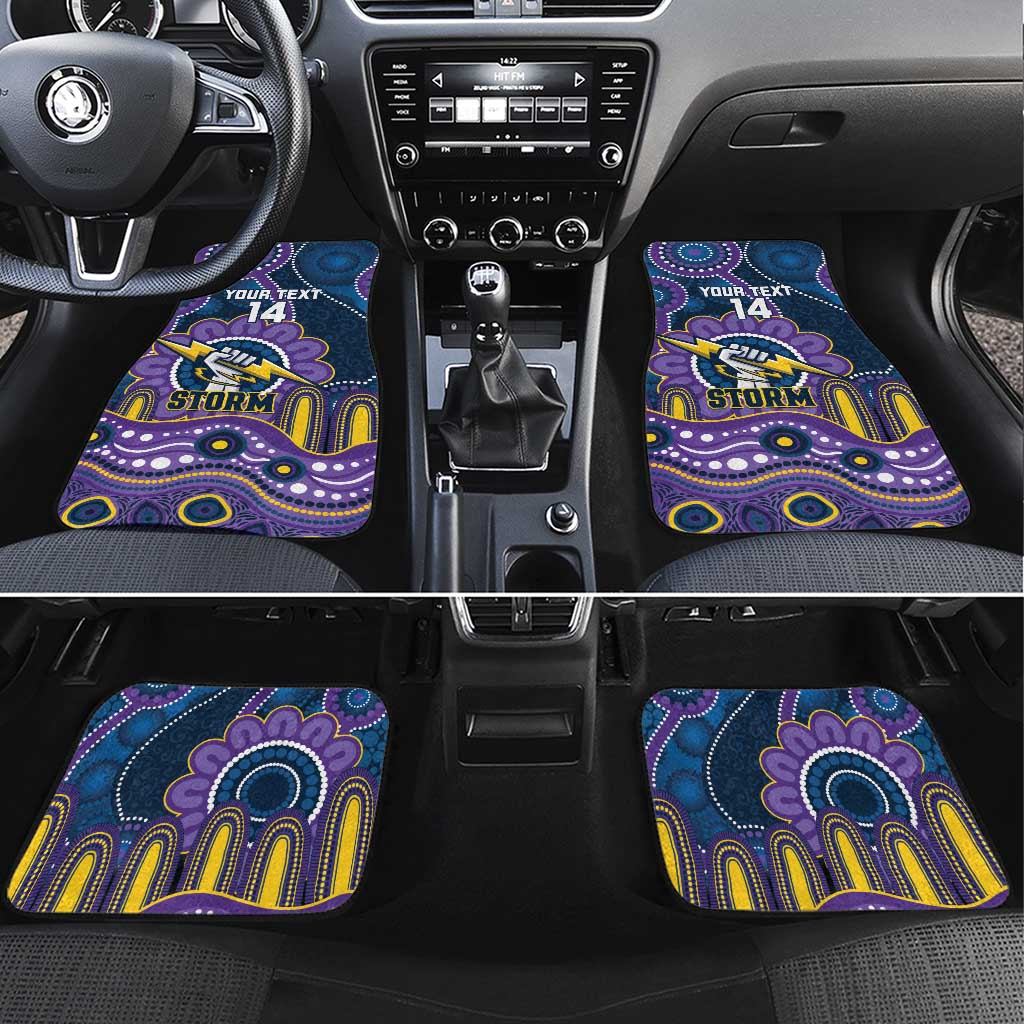 Custom NAIDOC Week 2025 Storm Car Mats Melbourne Indigenous Art