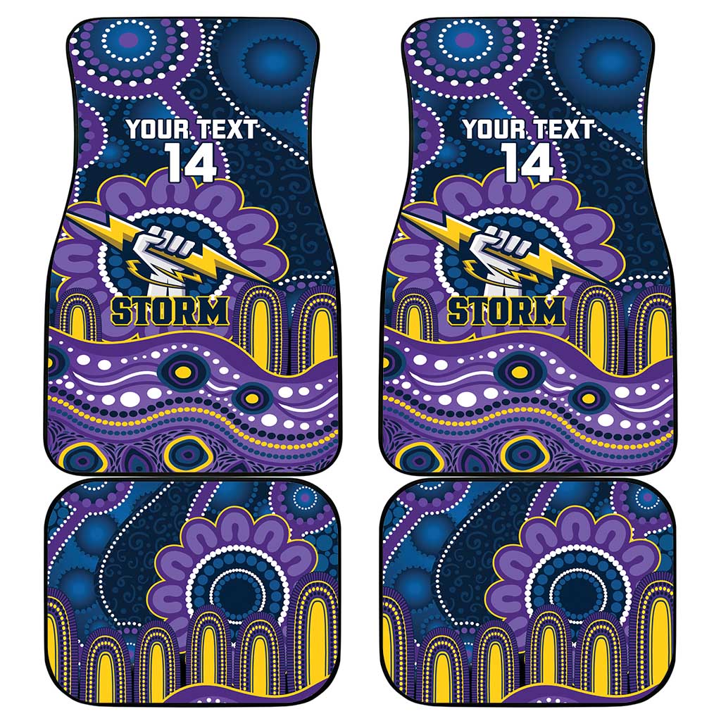Custom NAIDOC Week 2025 Storm Car Mats Melbourne Indigenous Art
