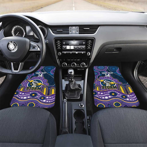 Custom NAIDOC Week 2025 Storm Car Mats Melbourne Indigenous Art