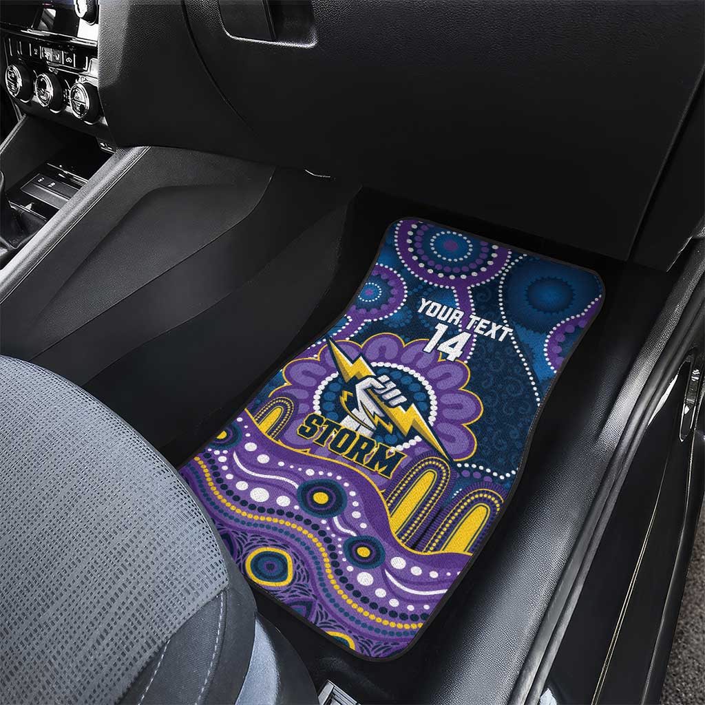 Custom NAIDOC Week 2025 Storm Car Mats Melbourne Indigenous Art
