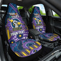 Custom NAIDOC Week 2025 Storm Car Seat Cover Melbourne Indigenous Art