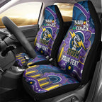 Custom NAIDOC Week 2025 Storm Car Seat Cover Melbourne Indigenous Art
