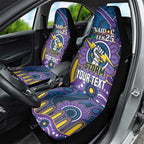 Custom NAIDOC Week 2025 Storm Car Seat Cover Melbourne Indigenous Art
