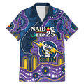 Custom NAIDOC Week 2025 Storm Family Matching Mermaid Dress and Hawaiian Shirt Melbourne Indigenous Art
