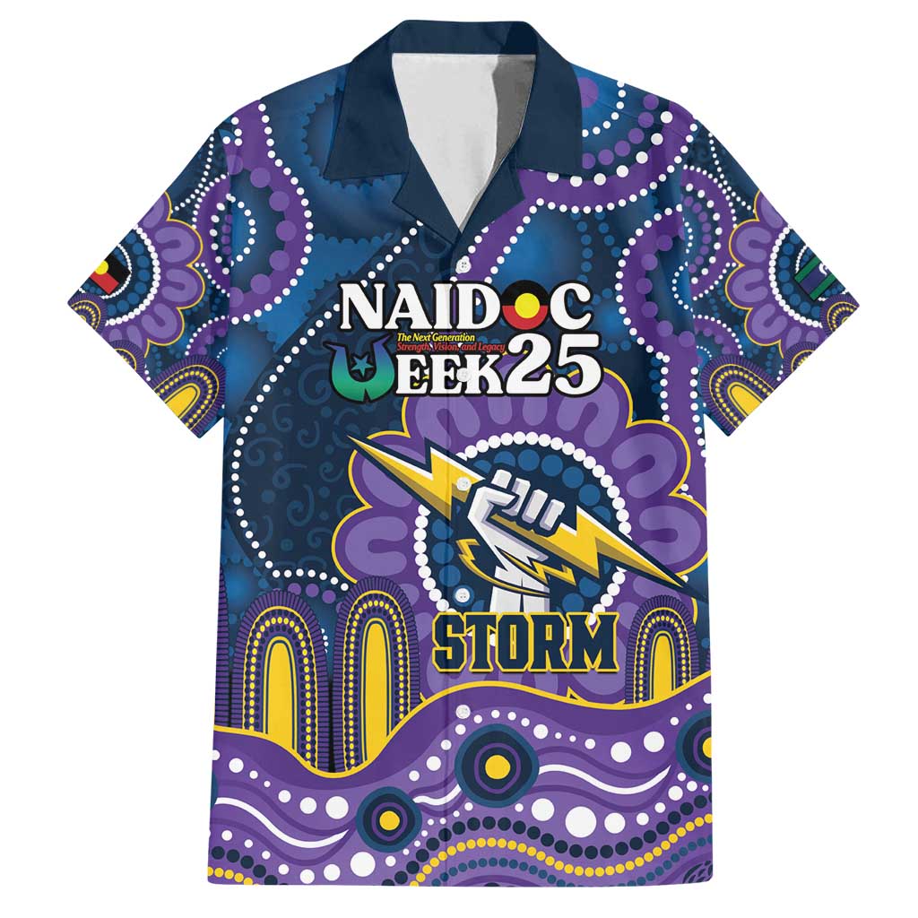 Custom NAIDOC Week 2025 Storm Family Matching Off Shoulder Maxi Dress and Hawaiian Shirt Melbourne Indigenous Art