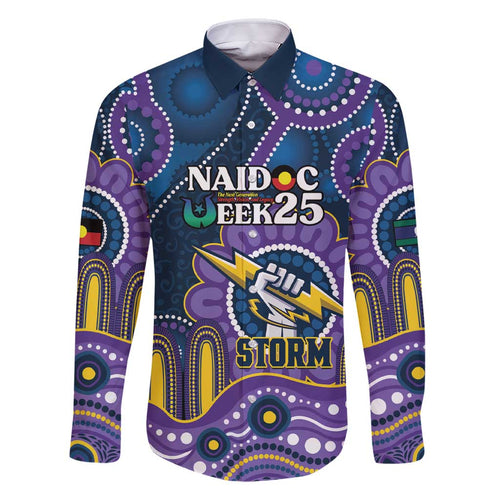 Custom NAIDOC Week 2025 Storm Family Matching Short Sleeve Bodycon Dress and Hawaiian Shirt Melbourne Indigenous Art