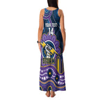 Custom NAIDOC Week 2025 Storm Family Matching Tank Maxi Dress and Hawaiian Shirt Melbourne Indigenous Art