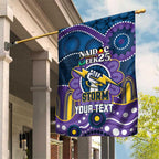 Custom NAIDOC Week 2025 Storm Garden Flag Melbourne Indigenous Art