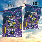 Custom NAIDOC Week 2025 Storm Garden Flag Melbourne Indigenous Art