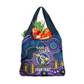 Custom NAIDOC Week 2025 Storm Grocery Bag Melbourne Indigenous Art
