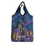 Custom NAIDOC Week 2025 Storm Grocery Bag Melbourne Indigenous Art