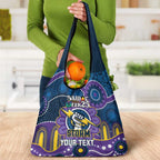 Custom NAIDOC Week 2025 Storm Grocery Bag Melbourne Indigenous Art