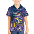 Custom NAIDOC Week 2025 Storm Kid Hawaiian Shirt Melbourne Indigenous Art
