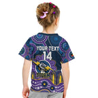 Custom NAIDOC Week 2025 Storm Kid T Shirt Melbourne Indigenous Art