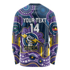 Custom NAIDOC Week 2025 Storm Long Sleeve Shirt Melbourne Indigenous Art