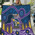 Custom NAIDOC Week 2025 Storm Quilt Melbourne Indigenous Art
