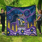Custom NAIDOC Week 2025 Storm Quilt Melbourne Indigenous Art