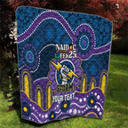 Custom NAIDOC Week 2025 Storm Quilt Melbourne Indigenous Art