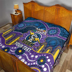 Custom NAIDOC Week 2025 Storm Quilt Melbourne Indigenous Art